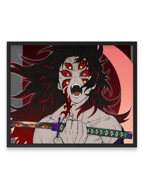 Демон Slayer Kimetsu Кокушибо