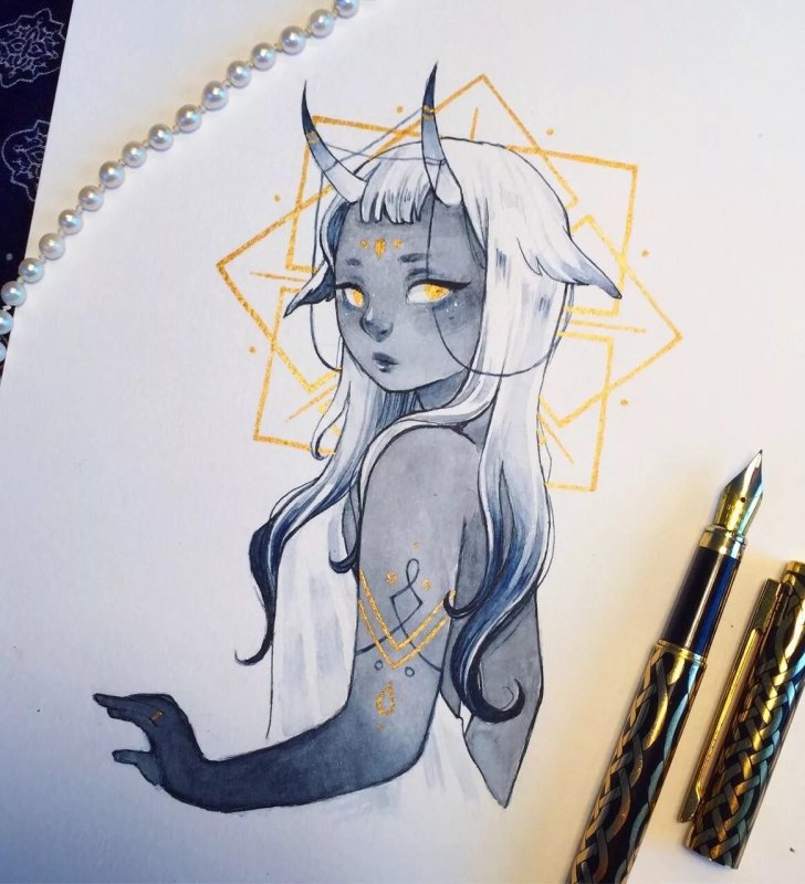 красивые арты для срисовки