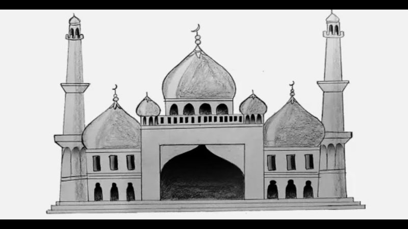 Мечеть для рисования