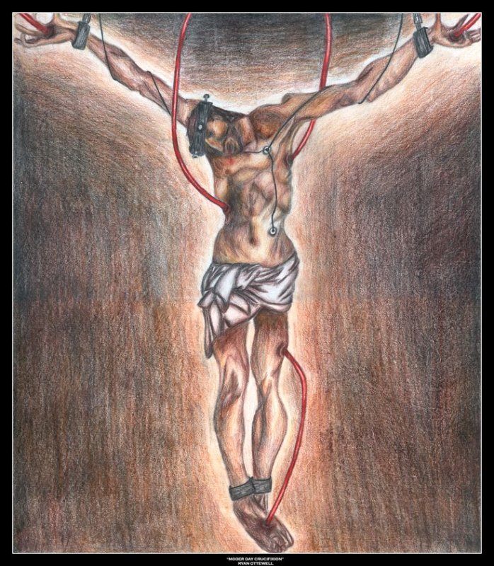 Даниил видения, Распятие Христа