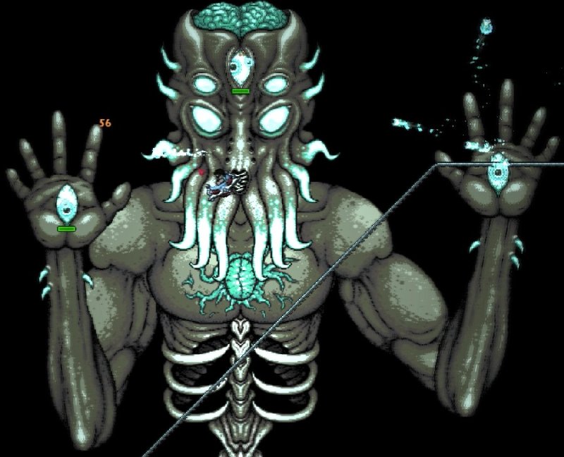 Terraria лунный Лорд арт