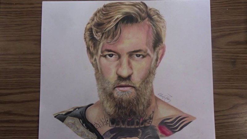 Connor MCGREGOR portrait