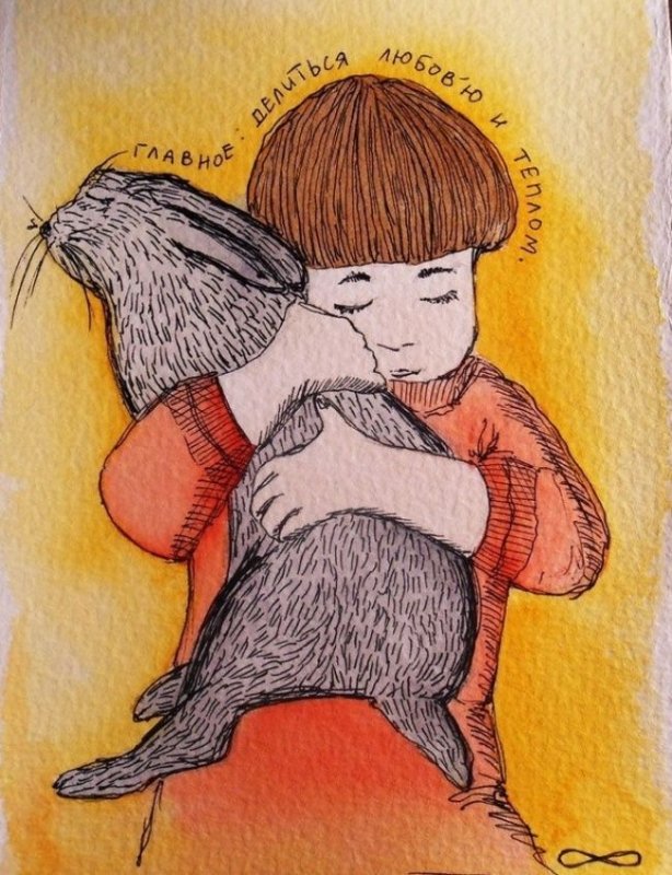 Рисунок на тему добро