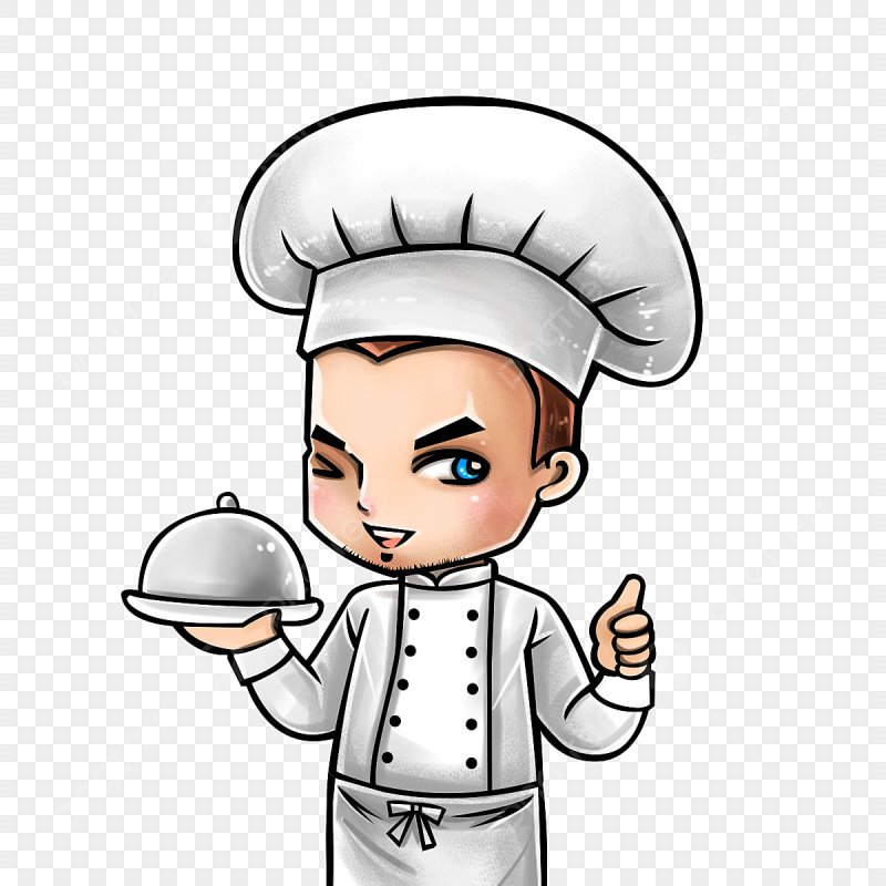 Повар рисунок