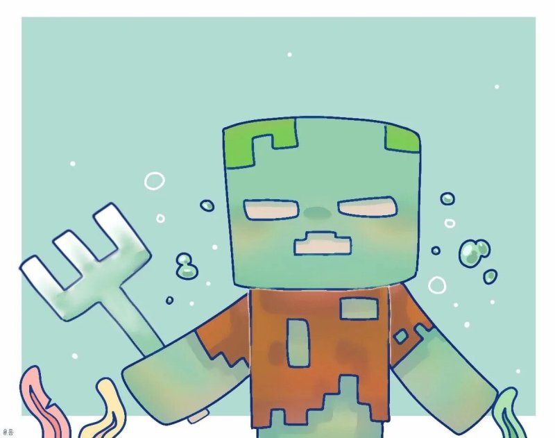 Drowned майнкрафт
