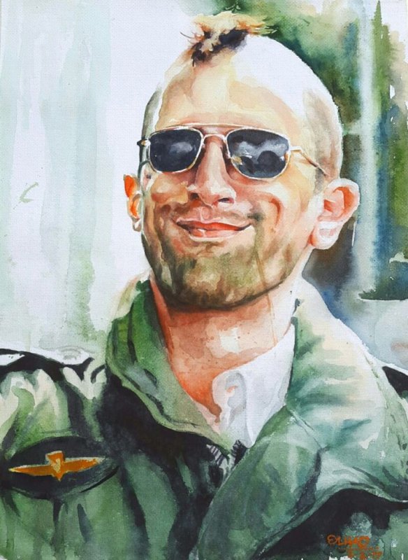 Трэвис Бикл рисунок