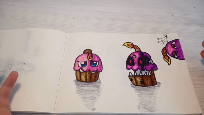 Рисунки для скетчбука ФНАФ