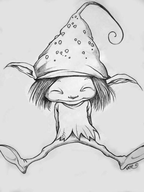 Смешные рисунки карандашом