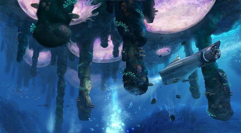 Subnautica Циклоп концепт арт