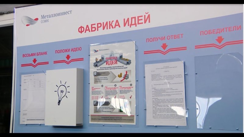Стенд фабрика идей