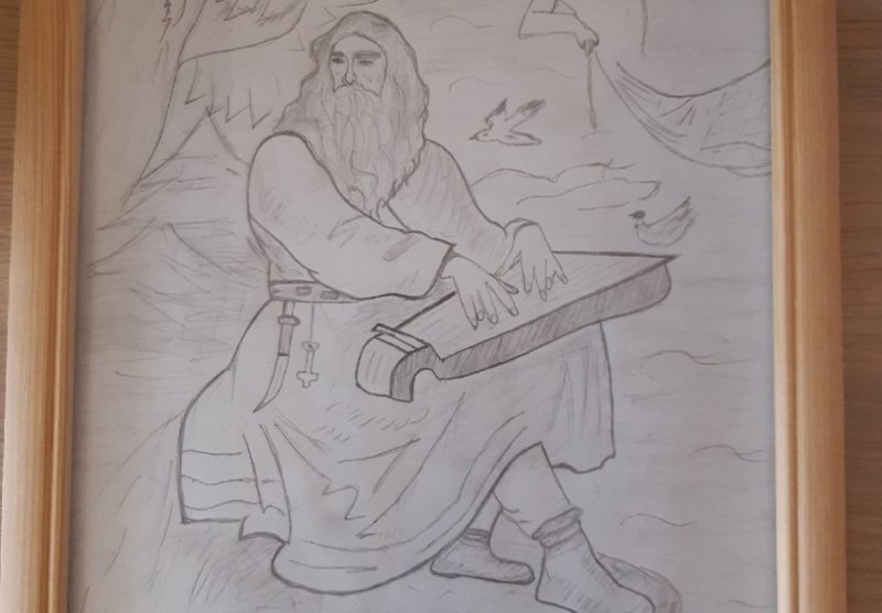 Рисунок на тему Калевала