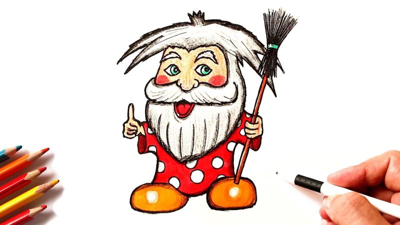 Домовой рисунок