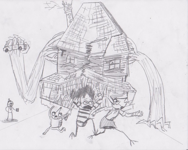 дом монстр реджинальд