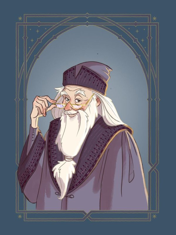 Гарри Поттер Альбус Дамблдор