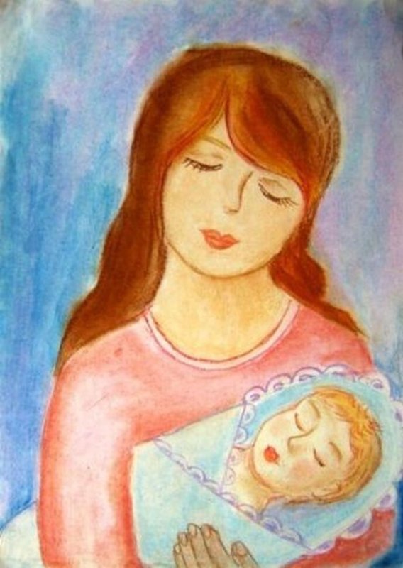 Рисунок мамы