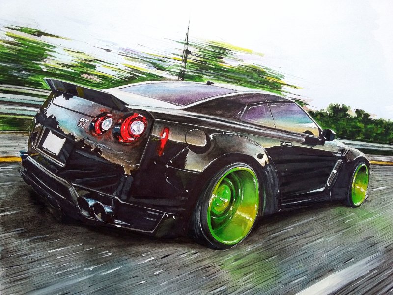 Nissan Skyline r34 Art