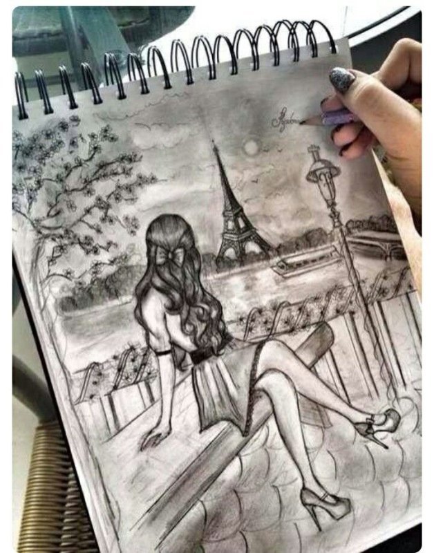 Красивый скетчбук