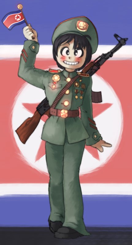 Северная Корея арт