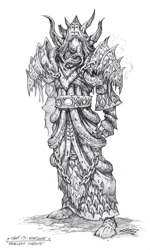 Тату варкрафт эскизы