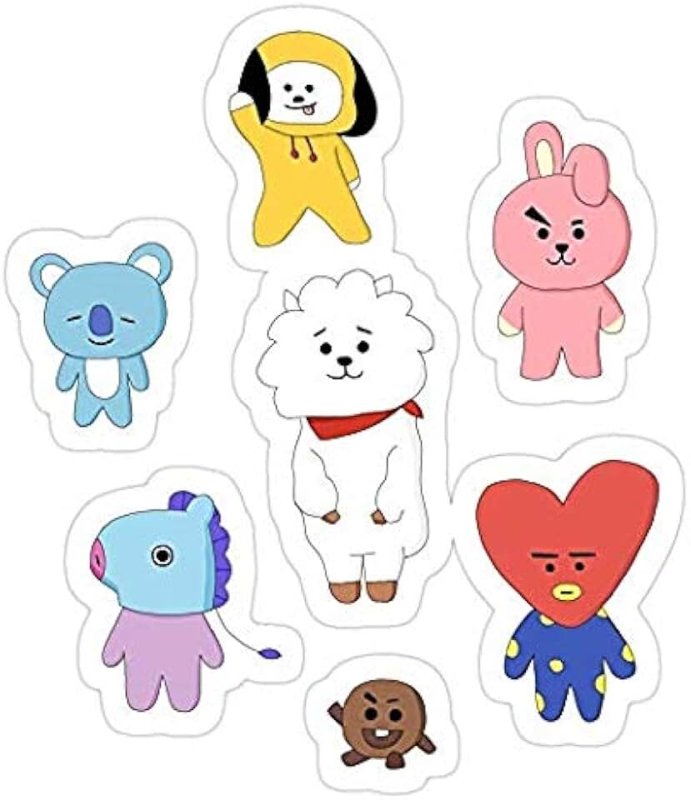 Персонажи БТС bt21