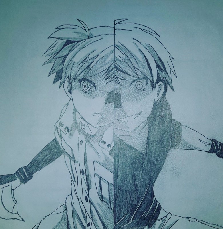 Рисунки для срисовки аниме мальчики