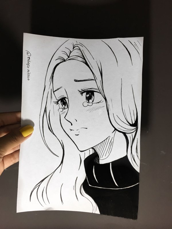 Рисунки для скетчбука карандашом аниме