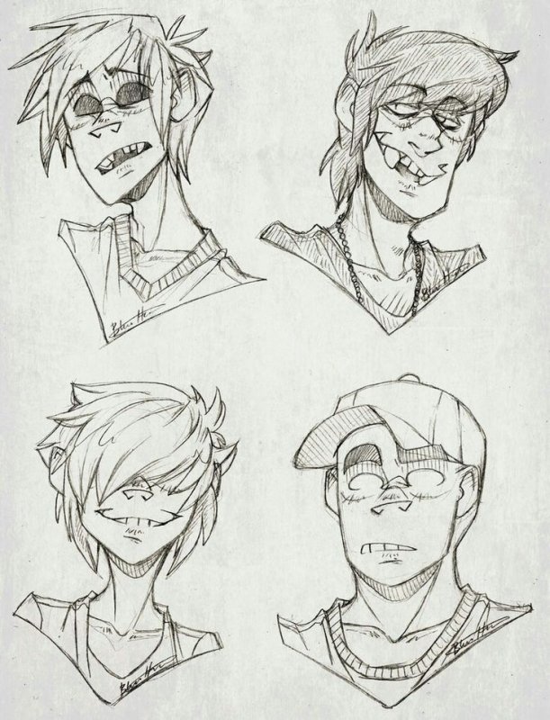 Gorillaz в стиле