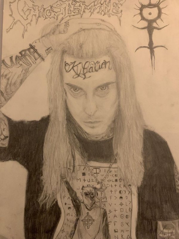 GHOSTEMANE рисунки