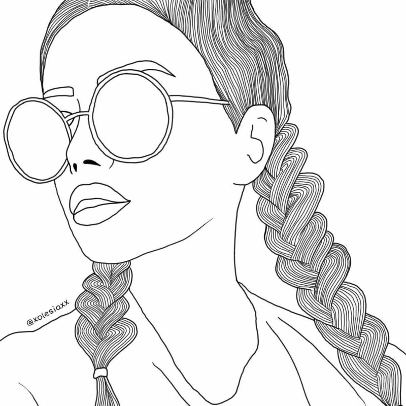 Чб рисунки для срисовки