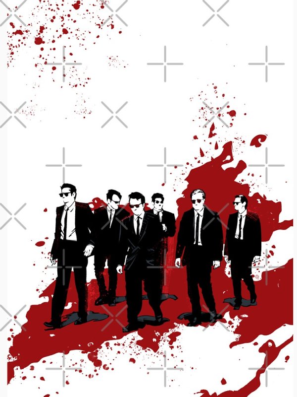 Бешеные псы Тарантино Постер