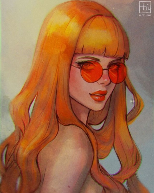 Кассандра Редхед рыжая