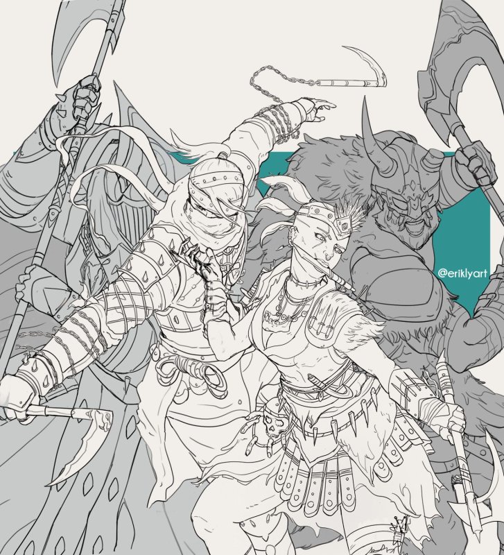 For Honor скетч