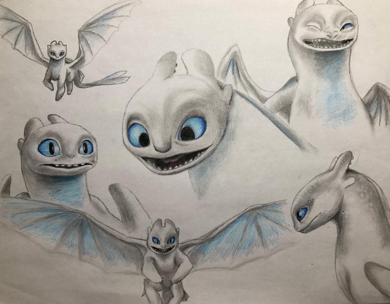 Дневная фурия рисунок
