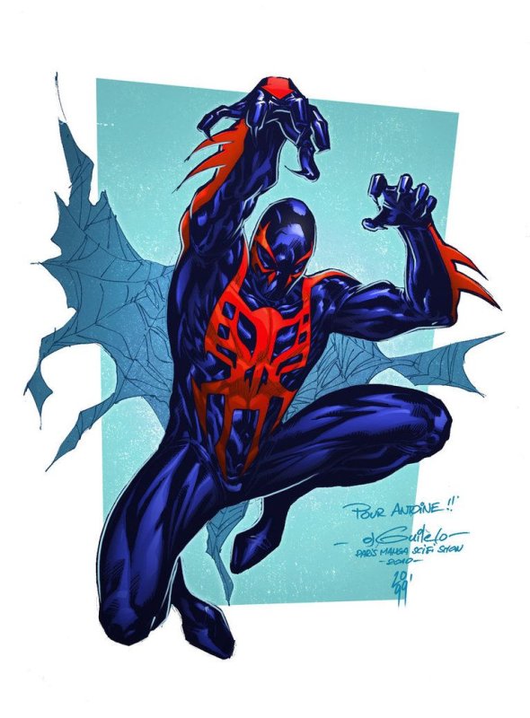 Человек паук 2099 арт