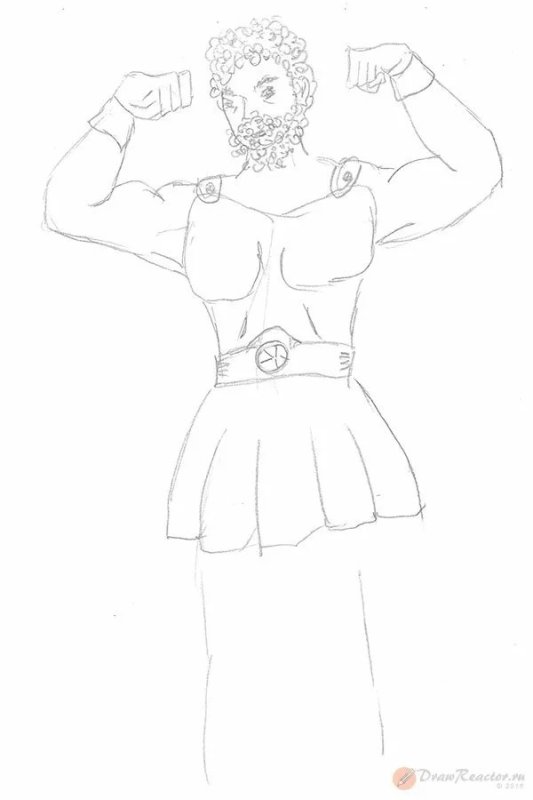 геракл рисунки