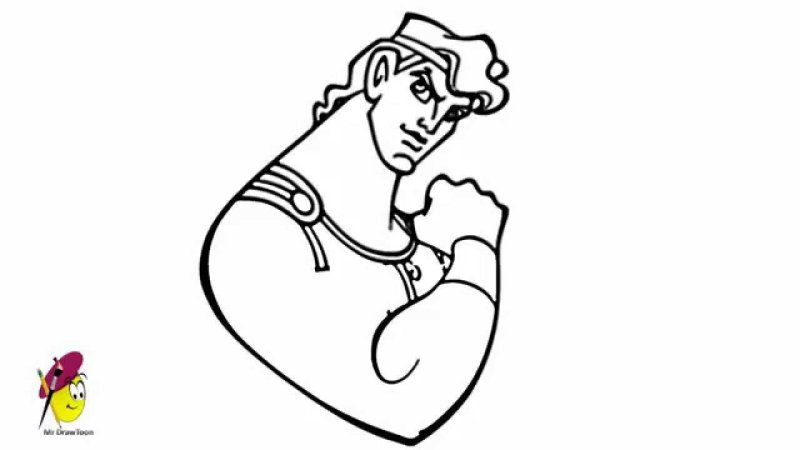 Геракл рисунок
