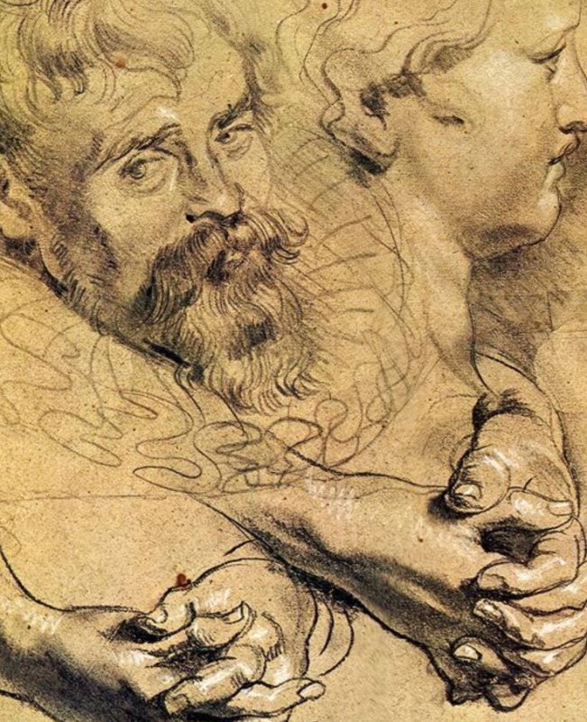 Пауль Рубенс Наброски