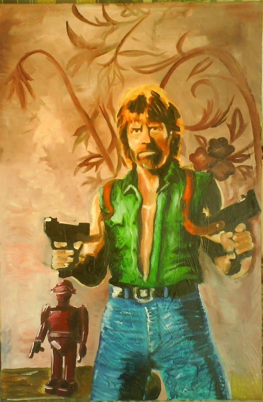 Чак Норрис арты