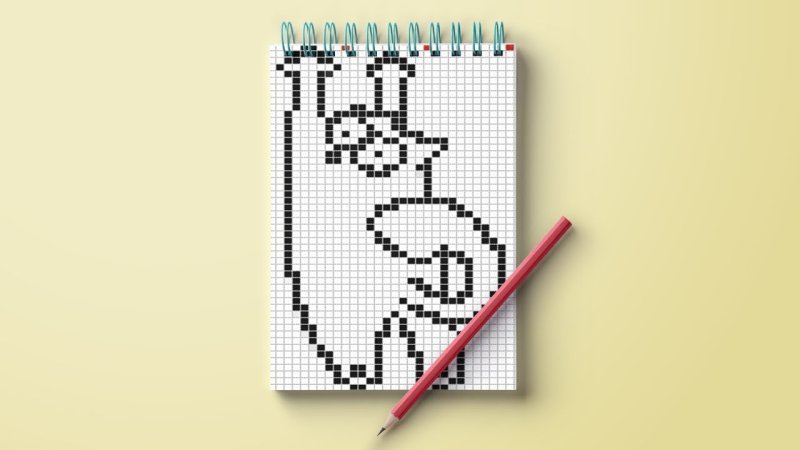рисунки по клеточкам красивые