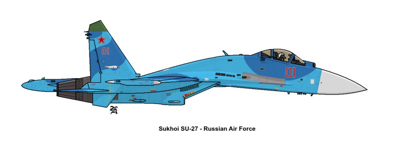 Су 27 рисунок