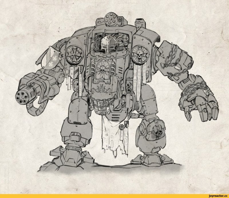 Warhammer 40000 дредноут
