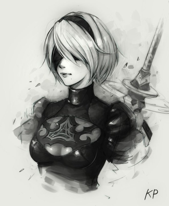 NIER 2b Pencil