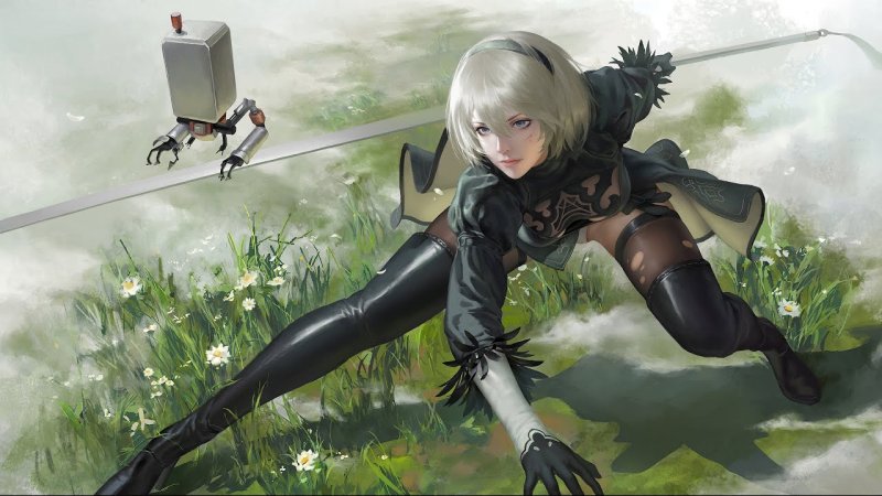 NIER Automata обои на телефон