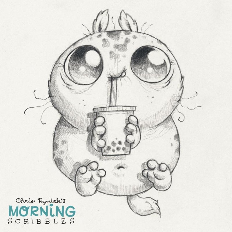 Chris Ryniak рисунки монстриков