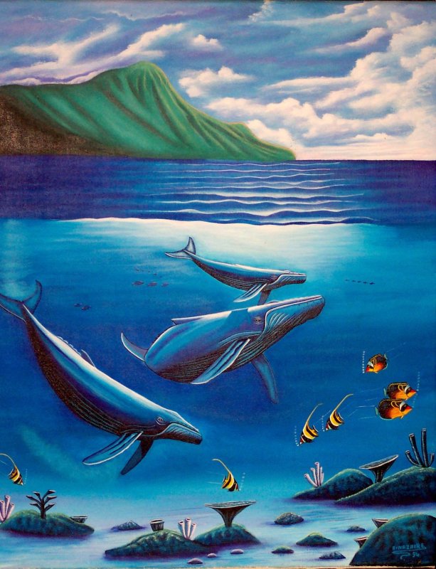 Море рисунок