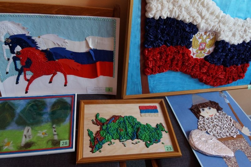 Поделки на тему Россия Родина моя