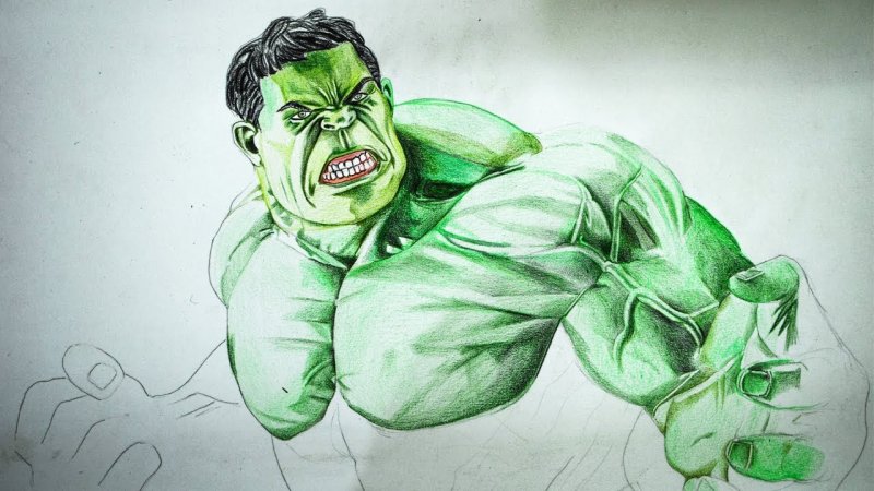Рисунок Халка