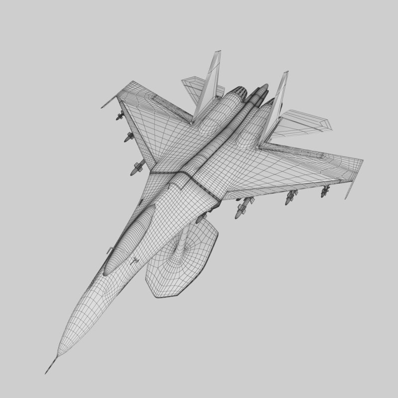 Су 27 нарисовать
