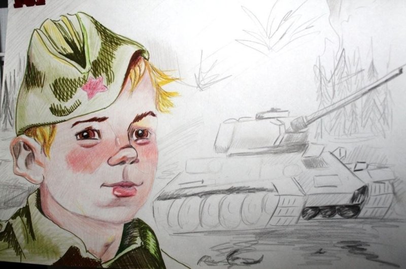Рисунки про войну