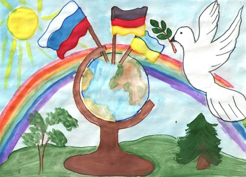 рисунки на патриотическую тему